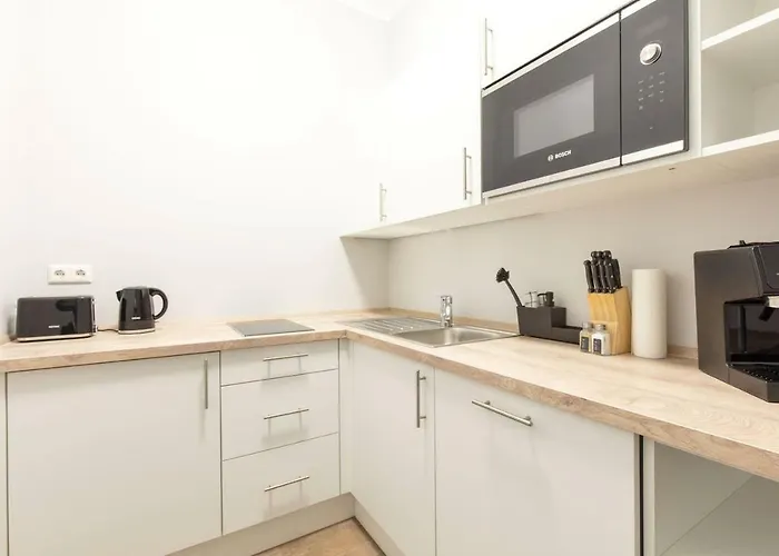 Appartement Nizza Chillinghouse #1, 3 Min Vom Ice, Netflix, Balkon